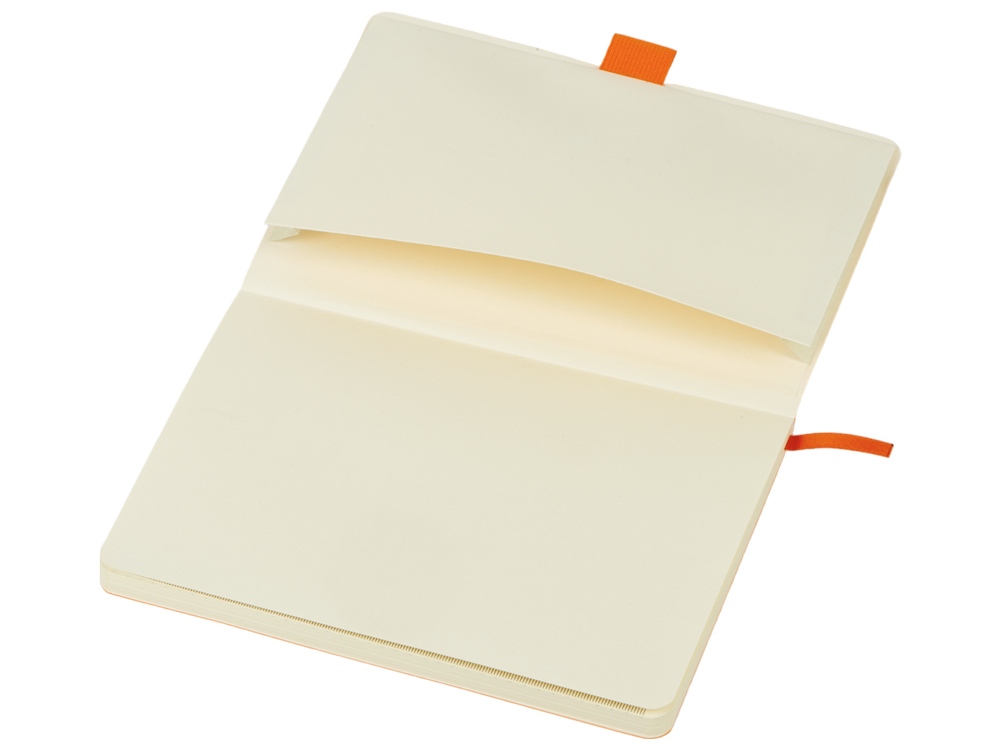 Блокнот Vision 2.0 А5 в гибкой обложке, оранжевый-4