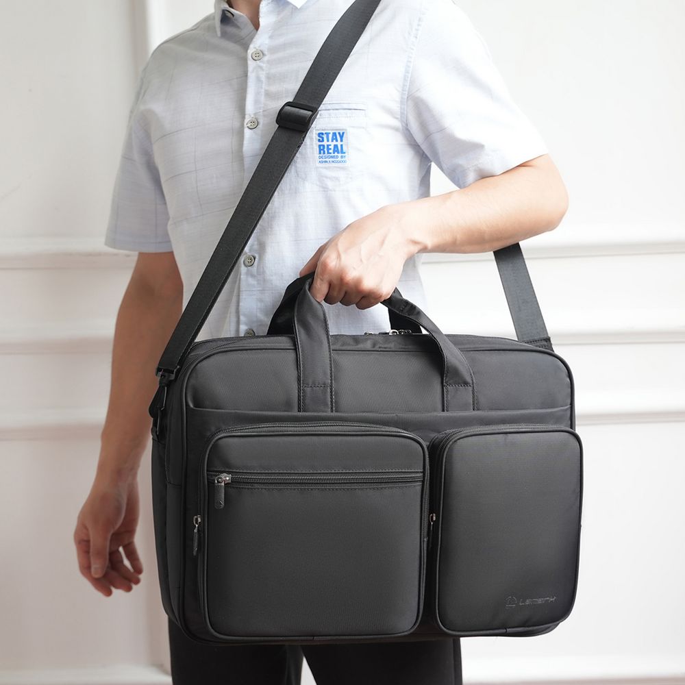 Сумка для ноутбука L267, черная-5