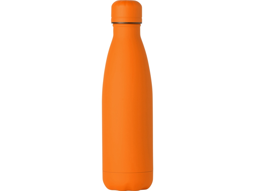 Вакуумная термобутылка Vacuum bottle C1, soft touch, 500 мл, оранжевый-1