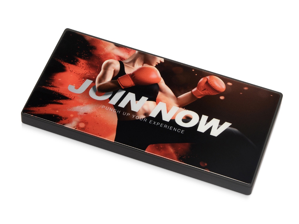 Портативное зарядное устройство Render с полноцветной, 5000 mAh, черный-12