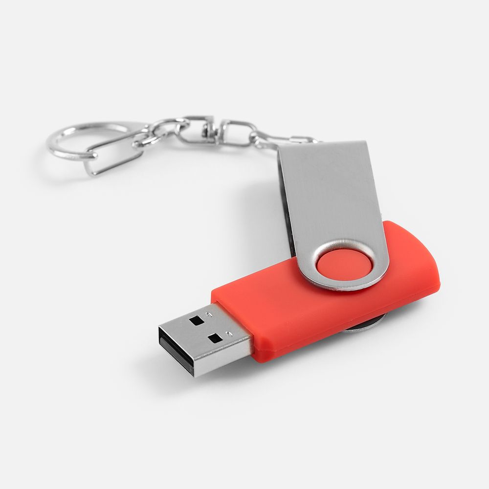 Флешка Twist, красная, 16 Гб-2