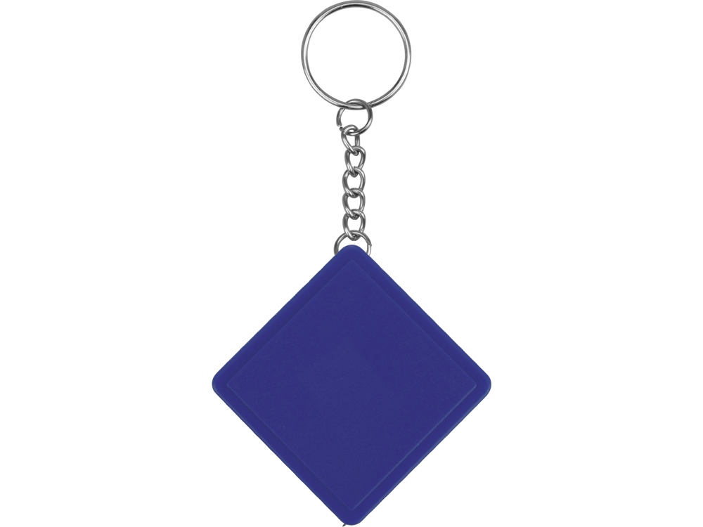 Брелок-рулетка,  1 м., синий-2