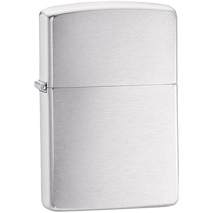 Зажигалка Zippo Classic Brushed, серебристая-1