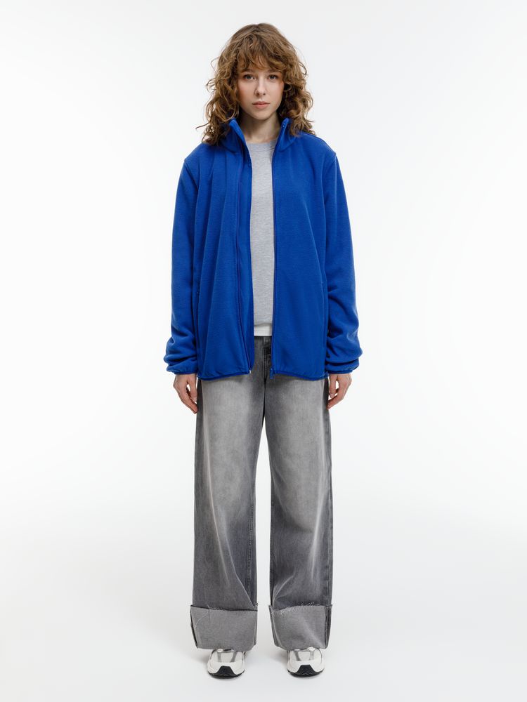 Куртка флисовая унисекс Nesse, синяя-7