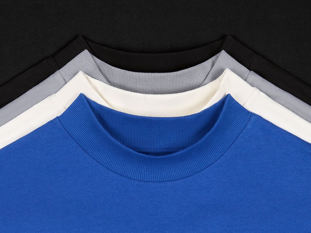 Футболка оверсайз унисекс T9, черная-4