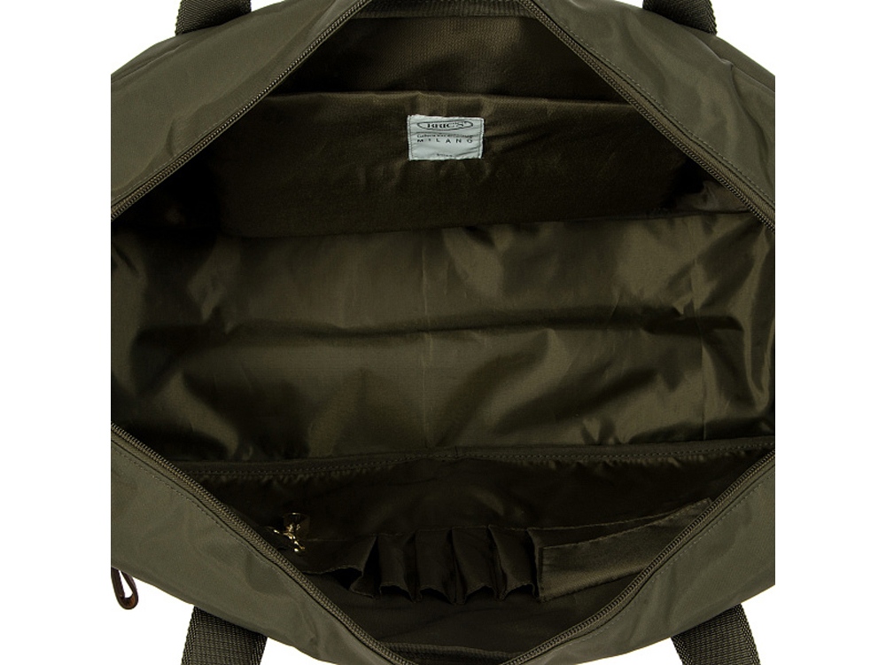 Сумка дорожная BRIC'S, X-COLLECTION, 24л, оливковый-4