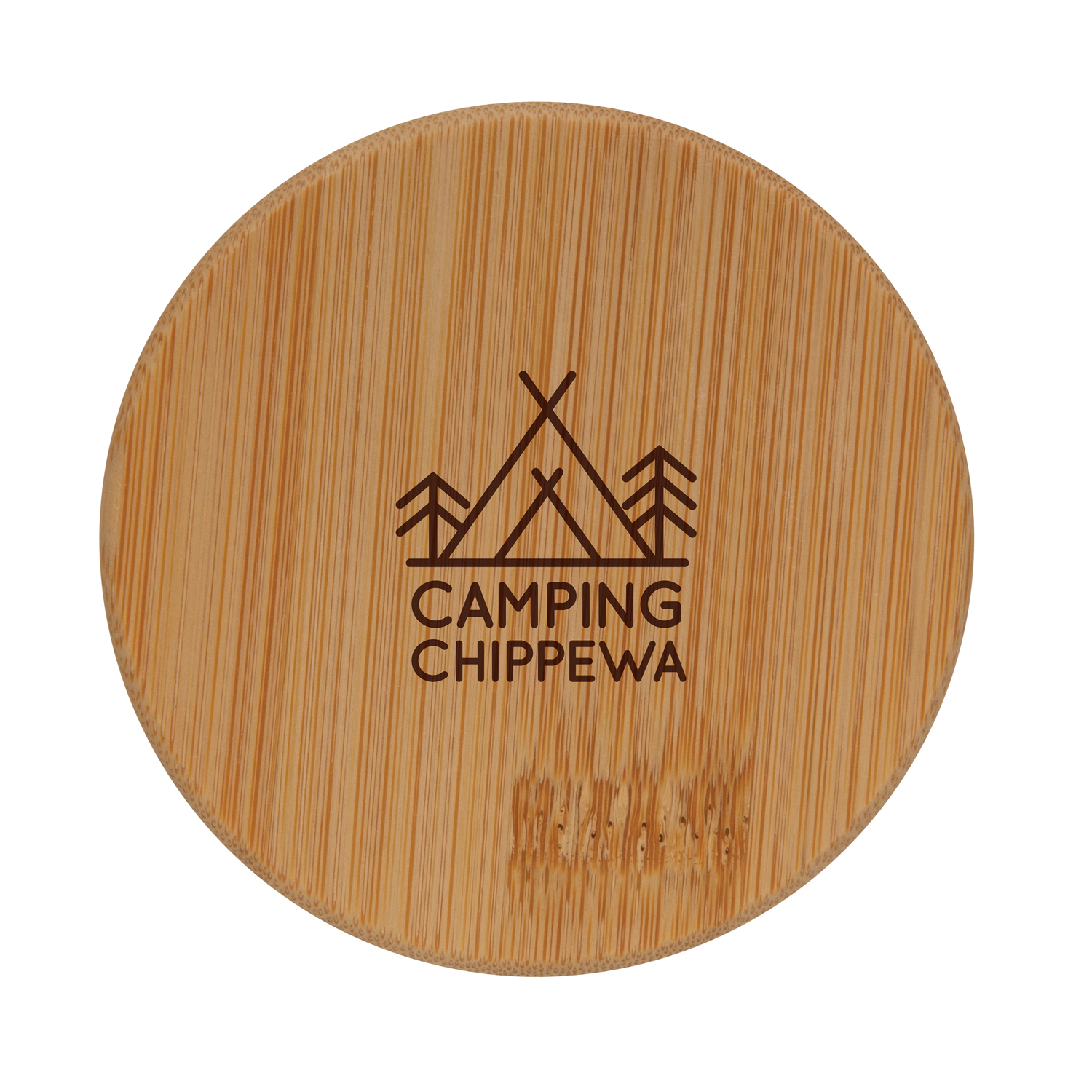 Набор стаканов из боросиликатного стекла с двойными стенками и бамбуковой крышкой, 250 мл-3