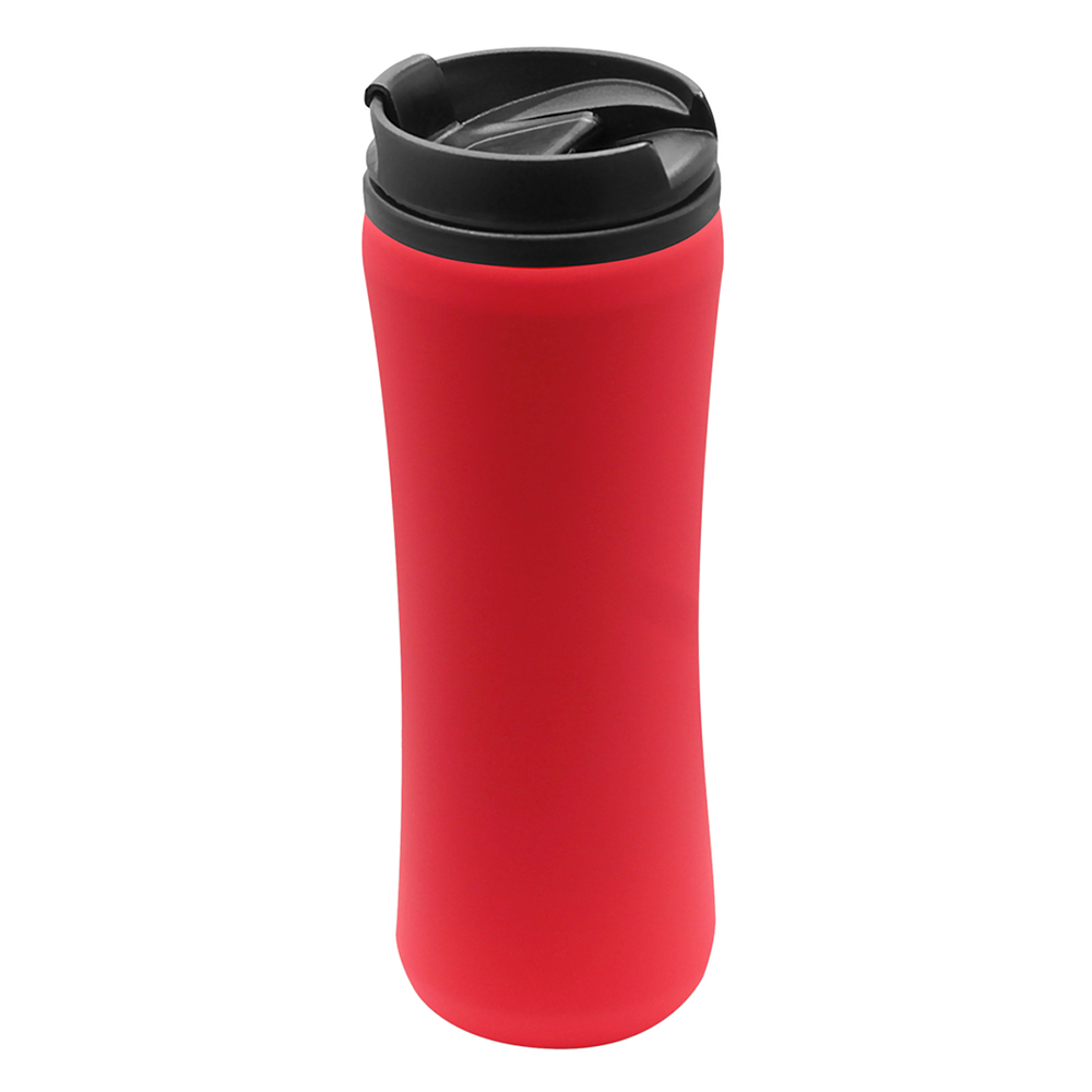 Термокружка Miora софт-тач, Красный-0