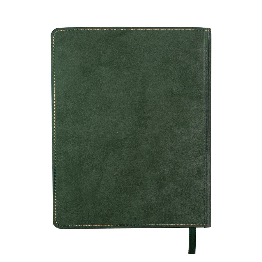 Ежедневник недатированный EMBER, т-зеленый, формат А5, блок в линейку, темно-зелёный-2