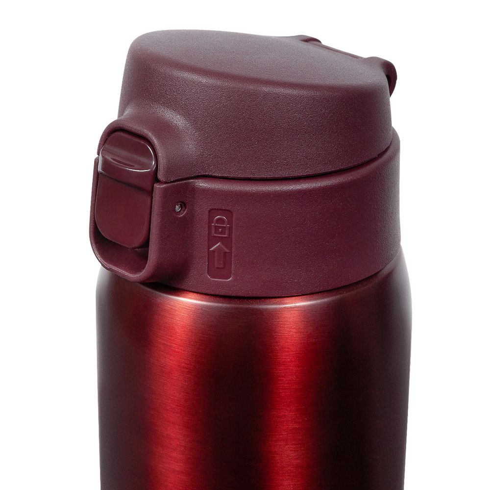 Термокружка Relaxika, бордовая-2