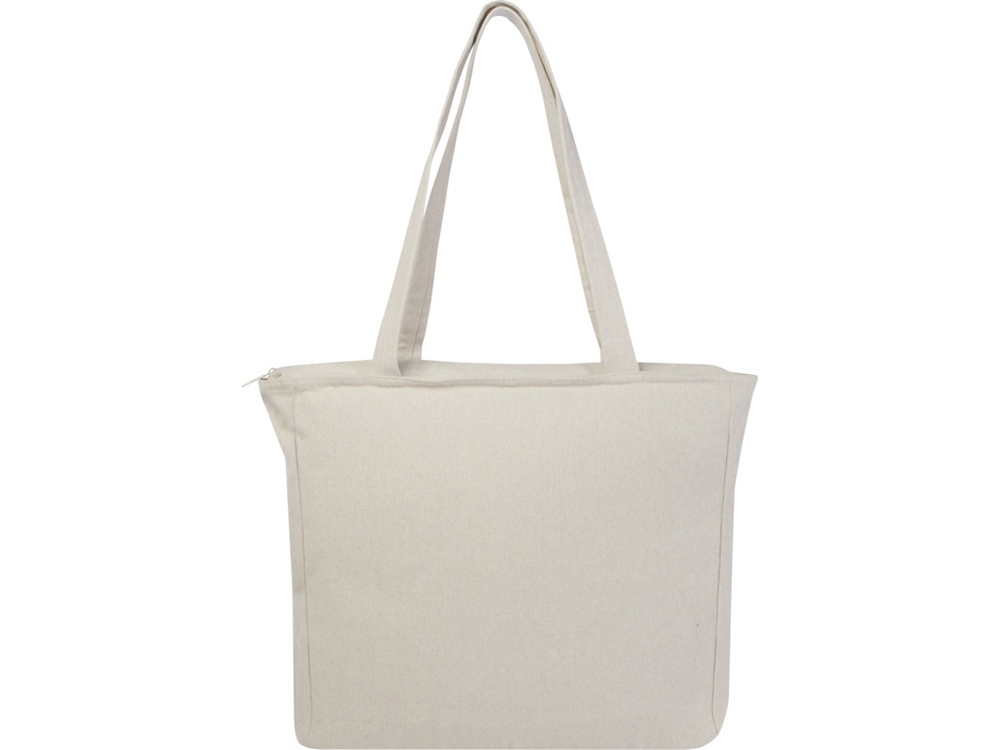 Weekender эко-сумка из переработанного материала Aware™ плотностью 500 г/м² - Бежевый-2