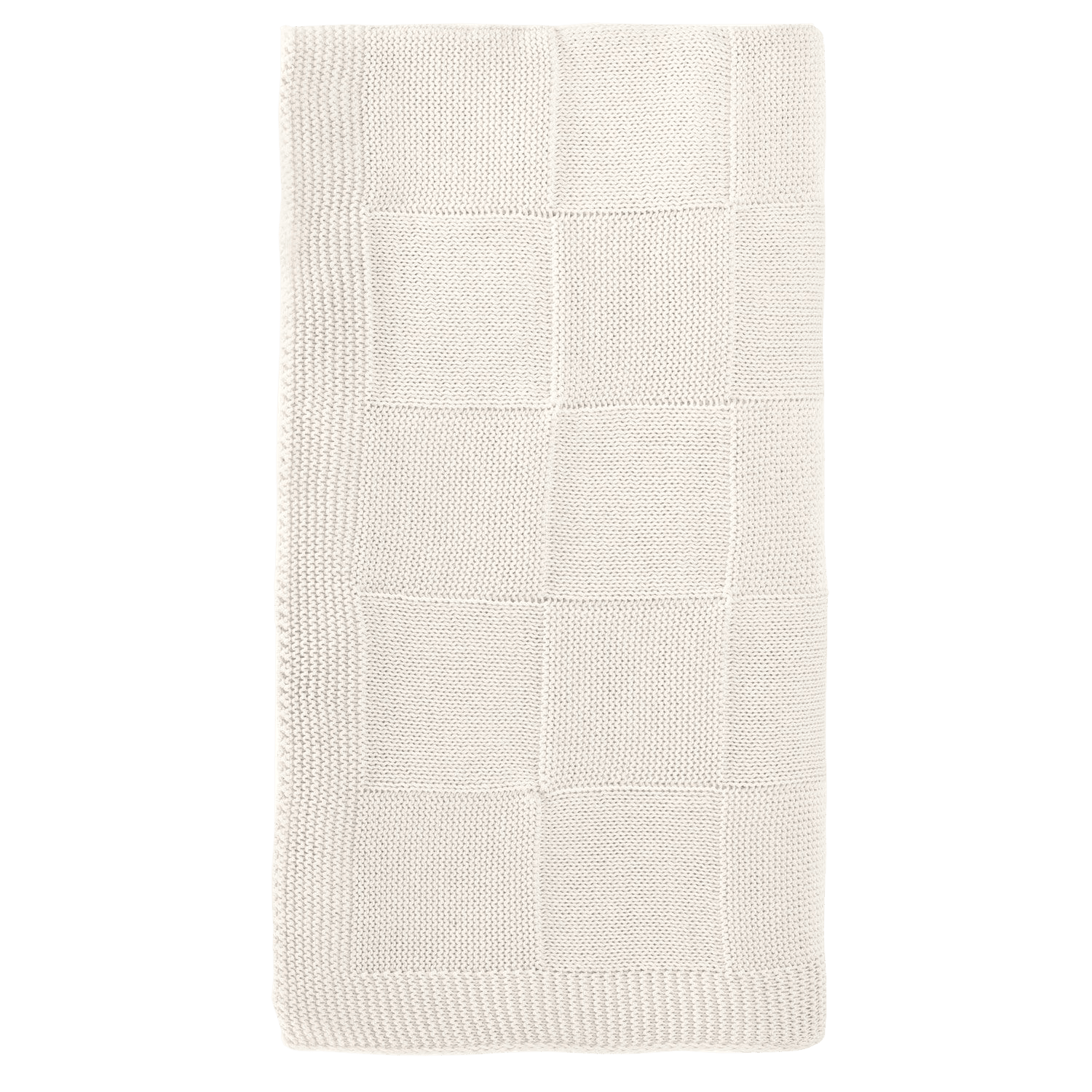 Плед Cella вязаный, бежевый (без подарочной коробки)-1