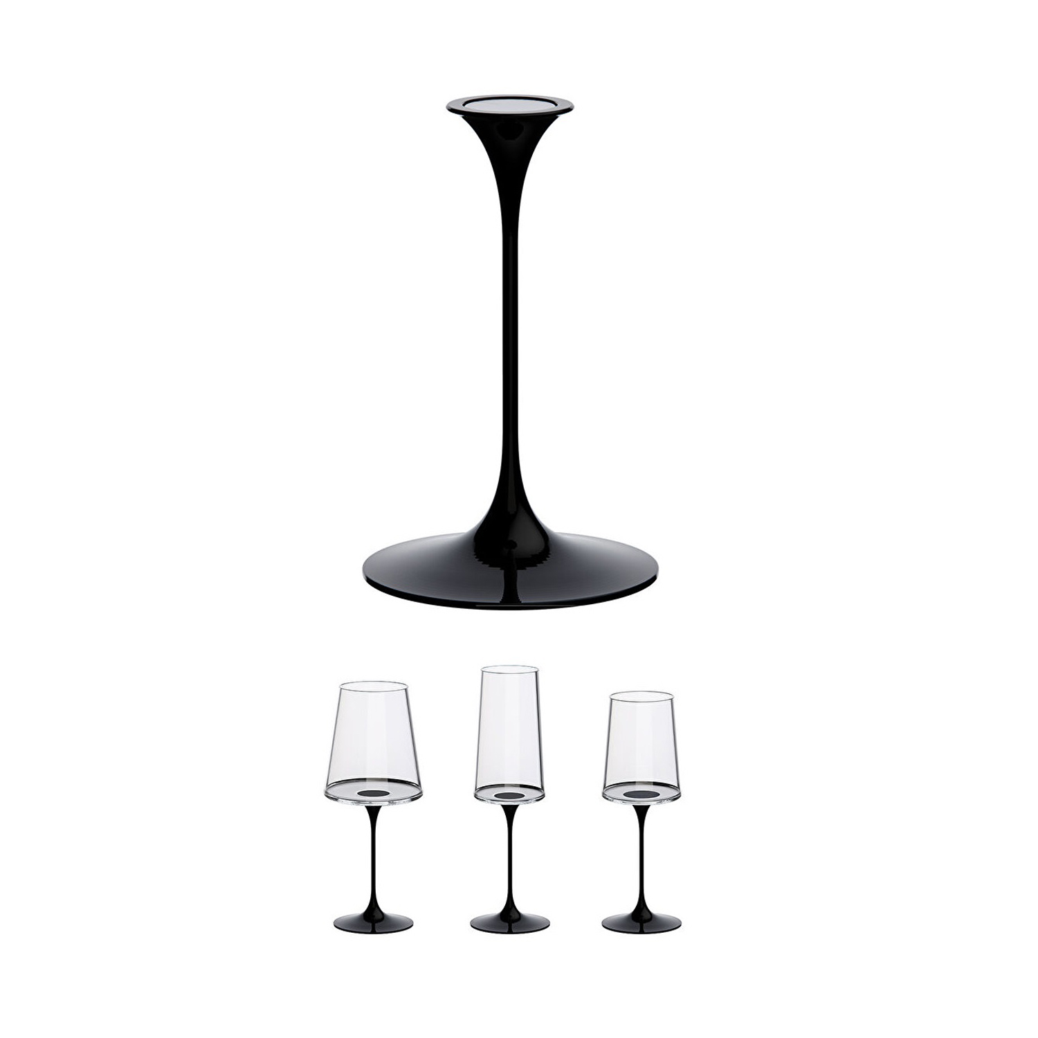 Ножка для бокала на магните Trebonn SplitGlass-2