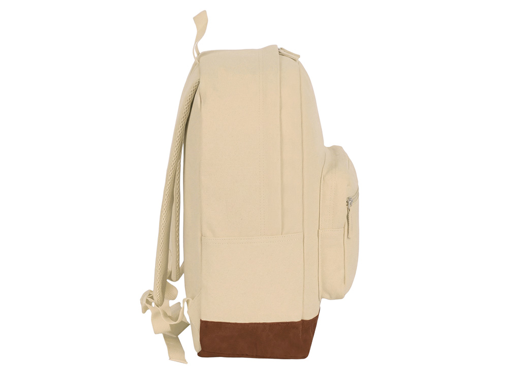 Рюкзак Shammy с эко-замшей для ноутбука 15, молочный-4