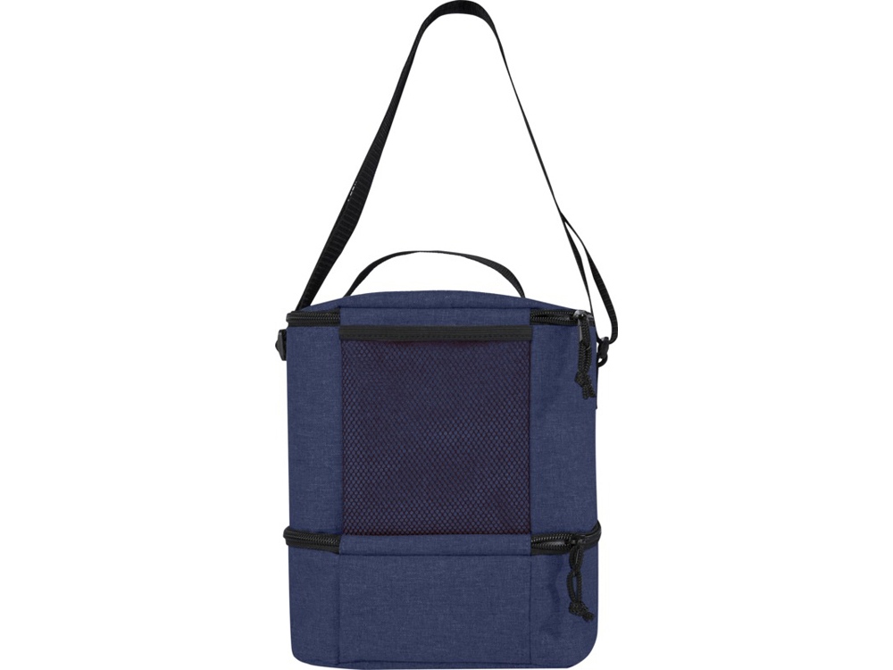 Tundra, сумка-холодильник из переработанного PET-пластика, для обеда, на 9 банок - Heather navy-2