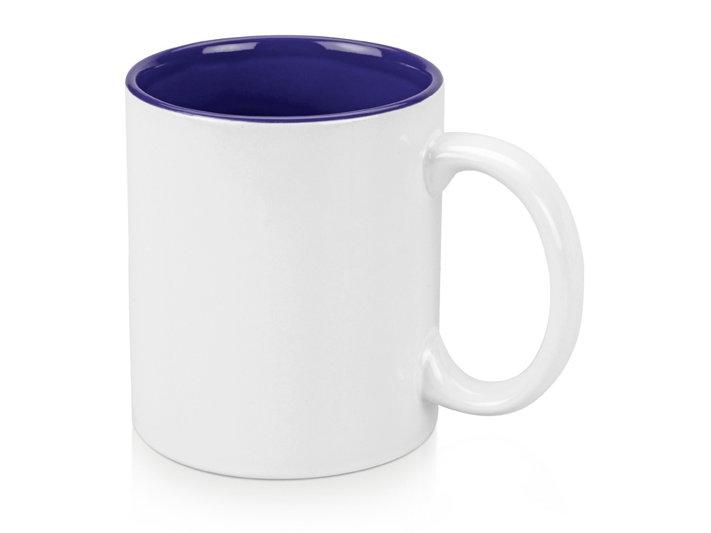 Кружка Gain 320мл, белый/синий-0