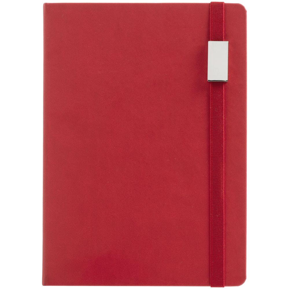 Ежедневник New Factor Metal, красный-2