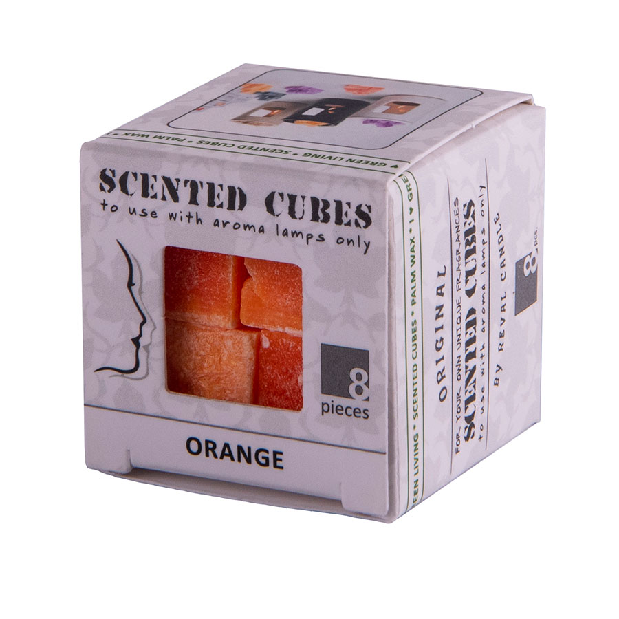 Аромакубики АПЕЛЬСИН (8шт), оранжевый-0