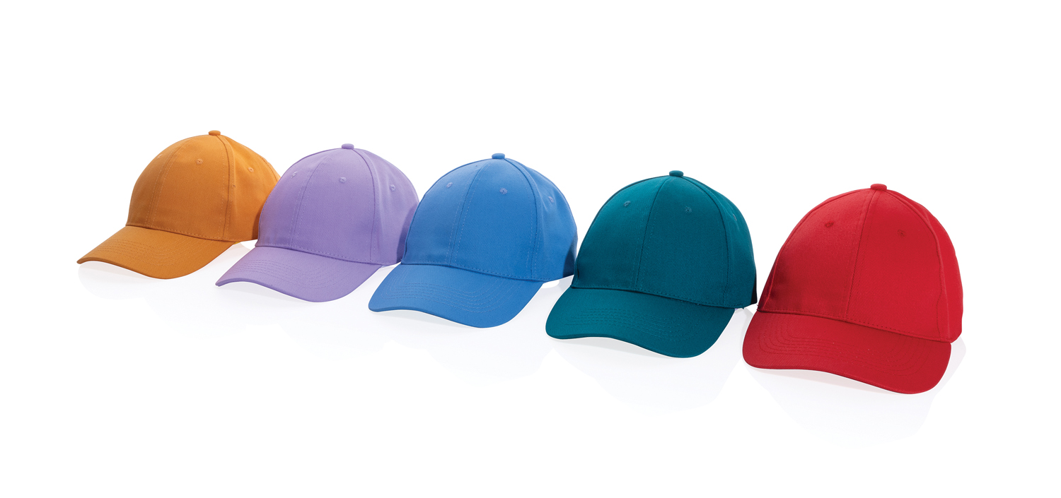 Бейсболка Impact из переработанного хлопка AWARE™, 6 клиньев, 280 г/м²-3