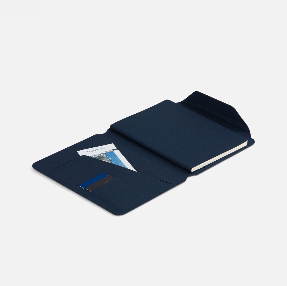 Папка с блокнотом Firmans Mini, синяя-1