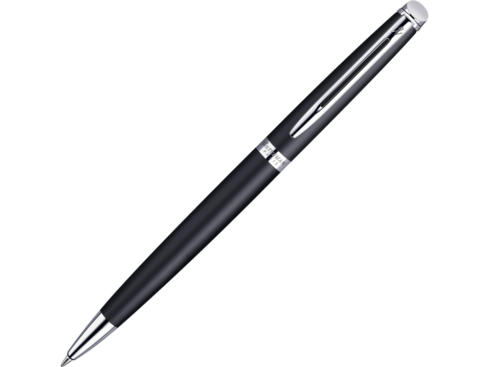 Шариковая ручка Waterman Hemisphere, цвет: MattBlack CT, стержень: Mblue-0