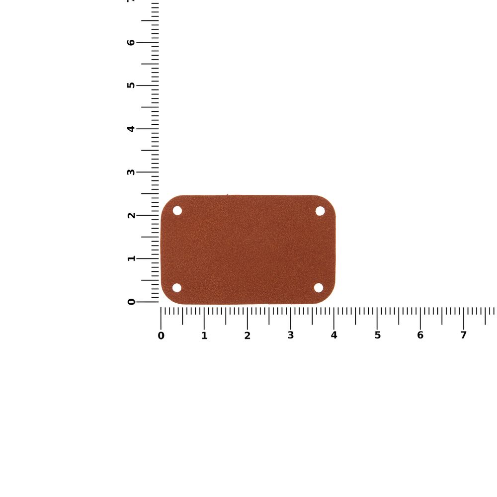 Лейбл Eta Nubuck, S, коричневый-1