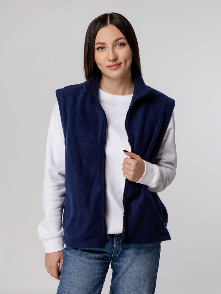 Жилет флисовый Manakin, темно-синий-4