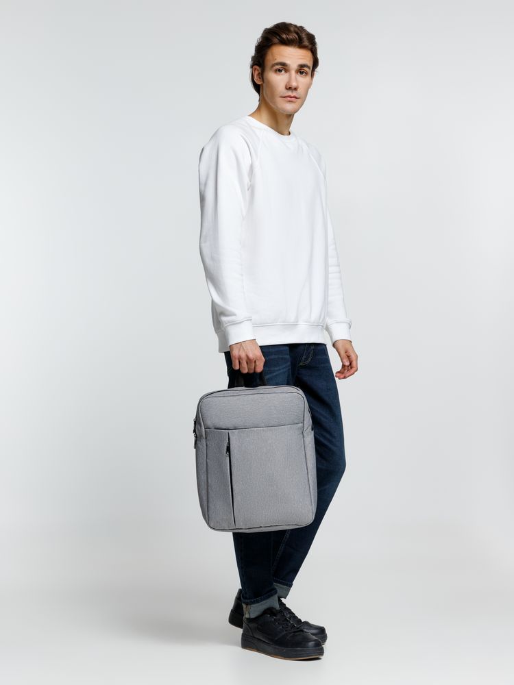 Рюкзак для ноутбука Oneworld, серый-4