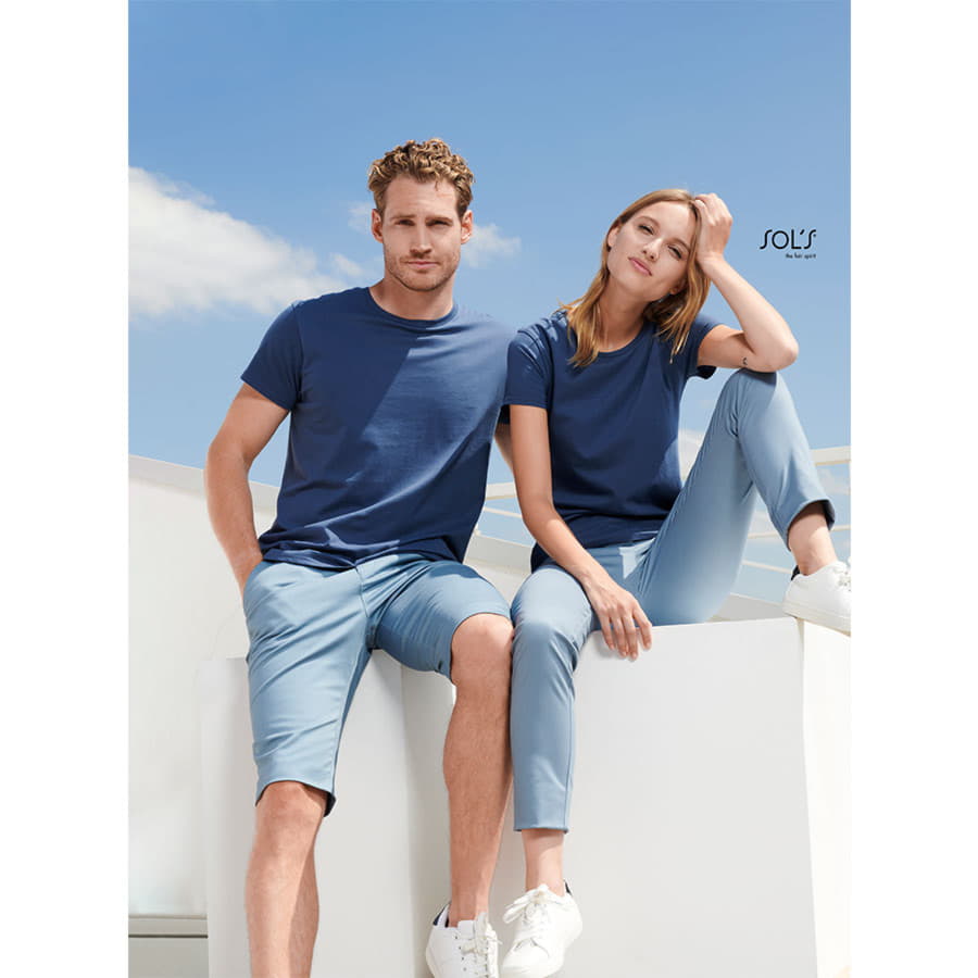 Футболка мужская CRUSADER MEN 150 из органического хлопка, бордовый-4