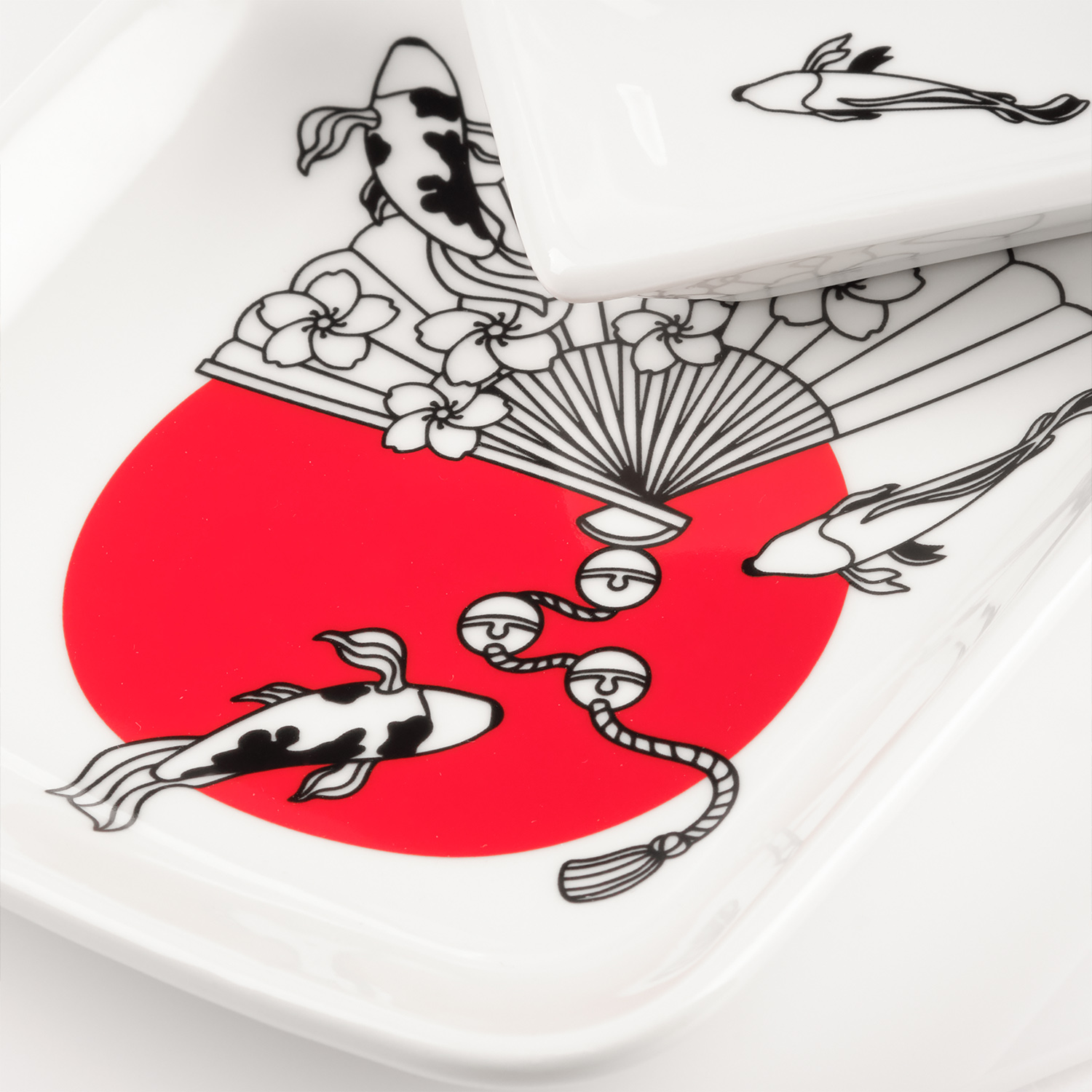 Набор для сервировки суши Токио (Tokyo) (10 предметов), черный-8