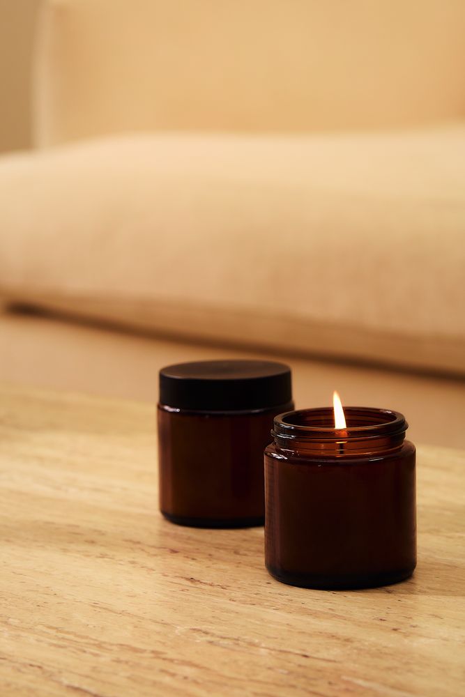 Свеча ароматическая Calore, пряная карамель-2