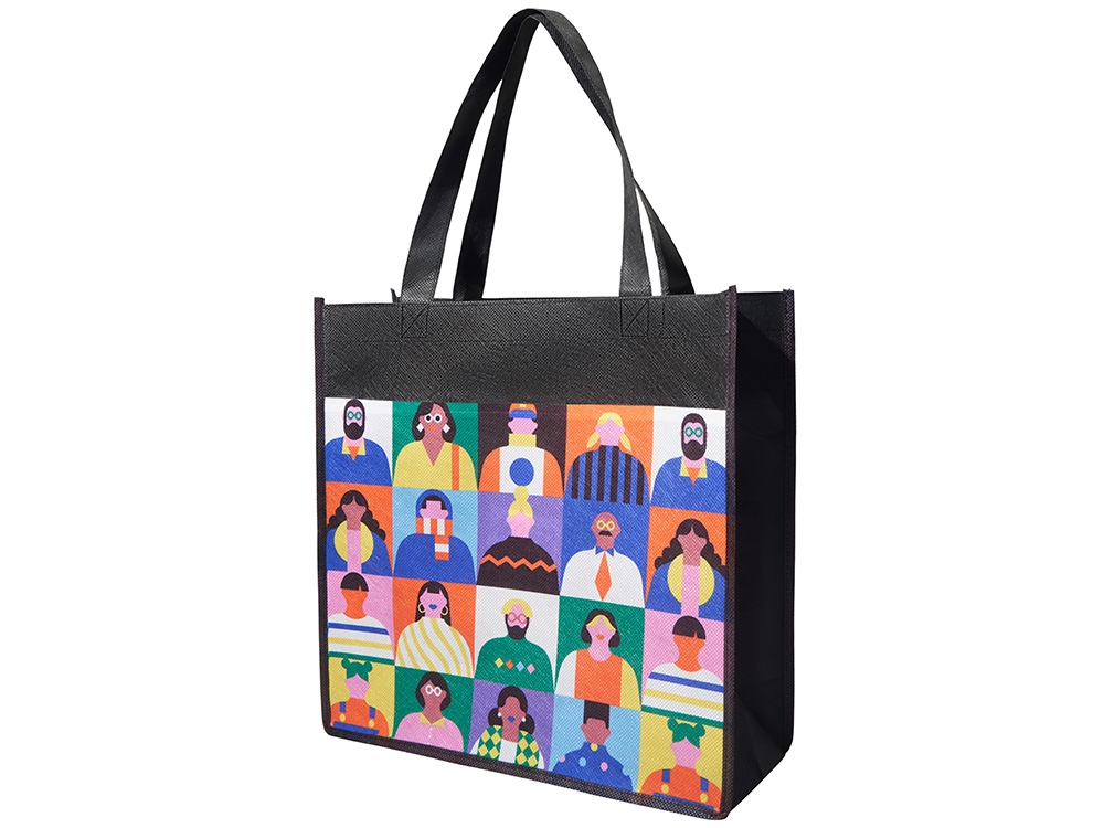 Сумка из нетканого материала PET с возможностью полноцветной печати-6