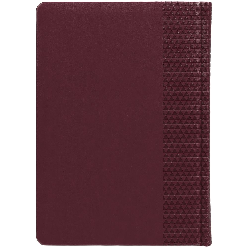 Ежедневник Prizma, недатированный, бордовый-2