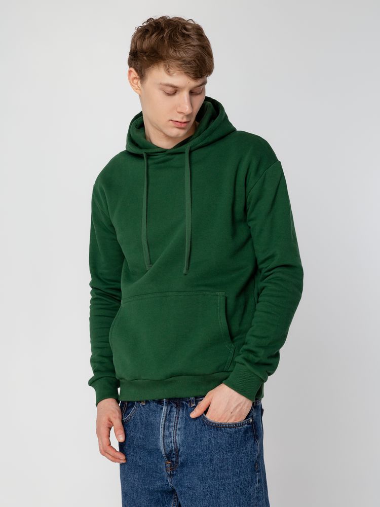 Худи Kirenga Heavy 2.0, темно-зеленое-4