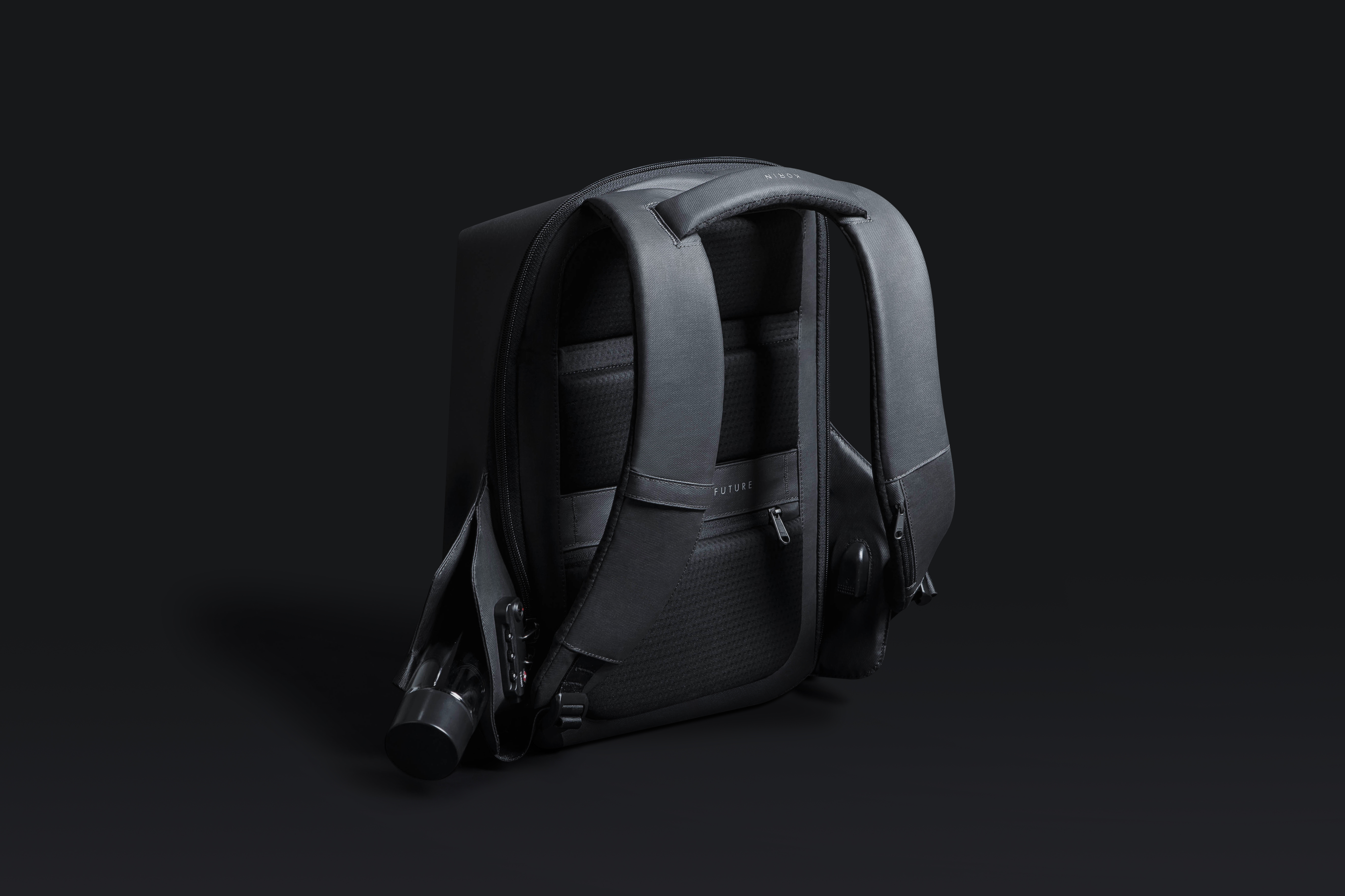 Рюкзак HiPack 43х33х16 см, черный-11