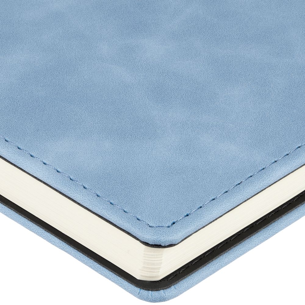 Ежедневник Spring Urban на заказ, недатированный, голубой-5