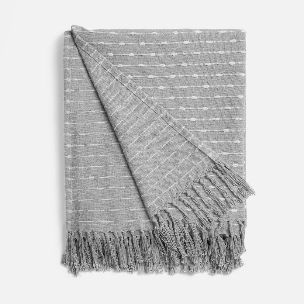 Плед Shimla, серый-3