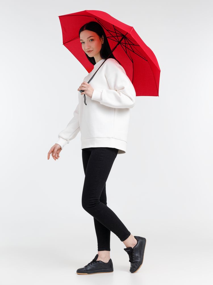 Зонт складной Rain Spell, красный-2