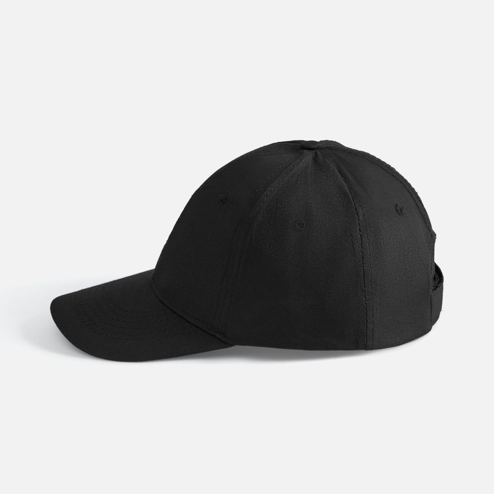 Бейсболка Apollo, черная-2