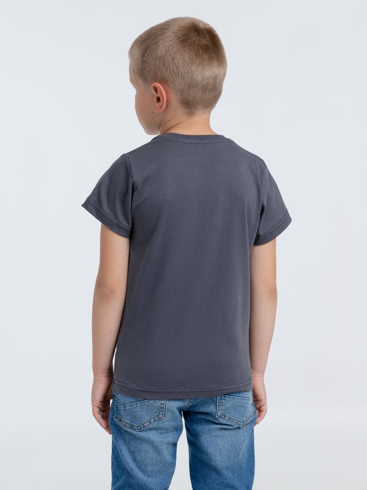 Футболка детская T-Bolka Kids, темно-серая (графит)-3