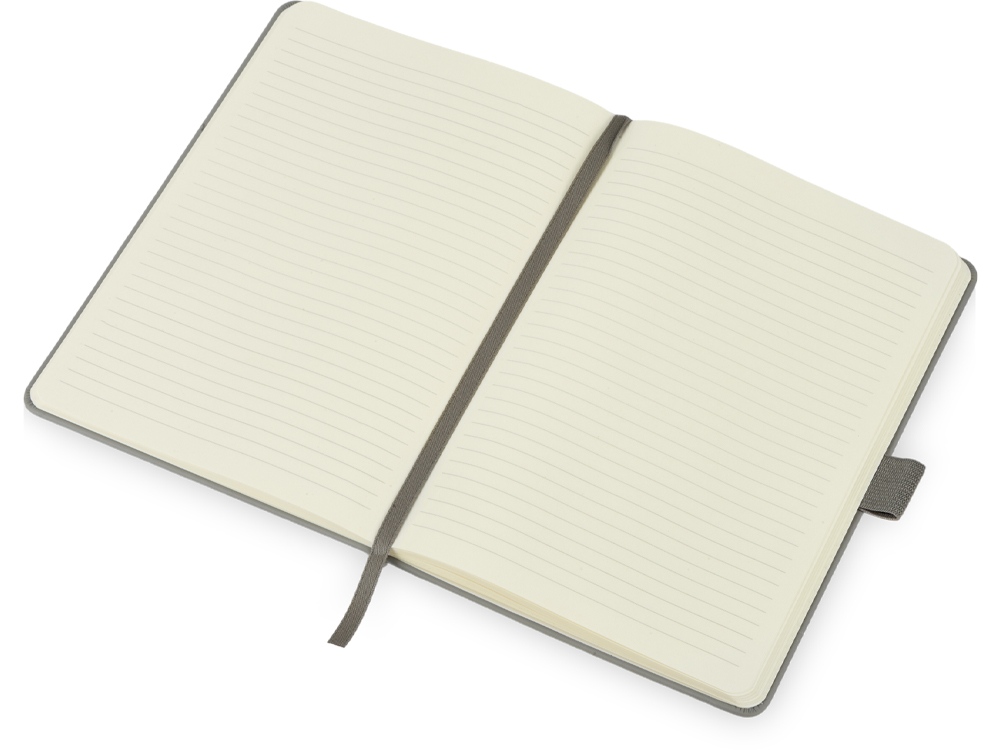 Блокнот Vision 2.0 А5 в твердой обложке, серый-2