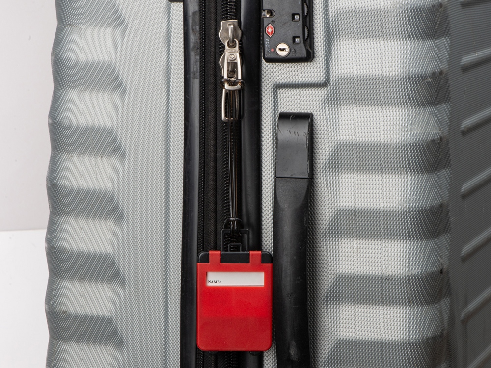 Бирка для багажа Chemy, красный-3