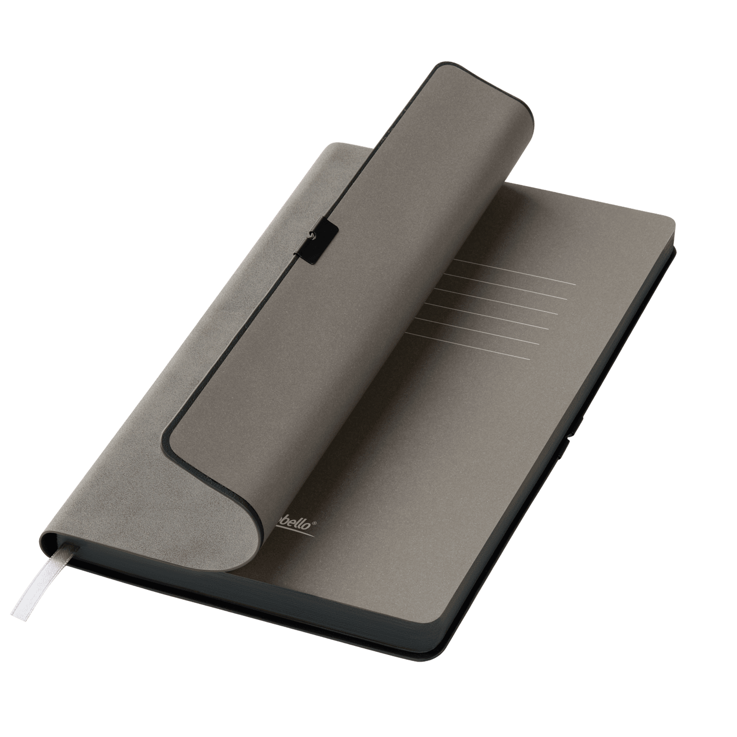 Ежедневник Ин Велюр (In Velour) недатированный, серый-4