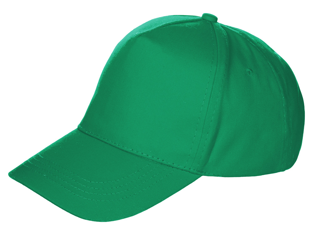 Бейсболка Мемфис 230 5-панельная, зеленая-3
