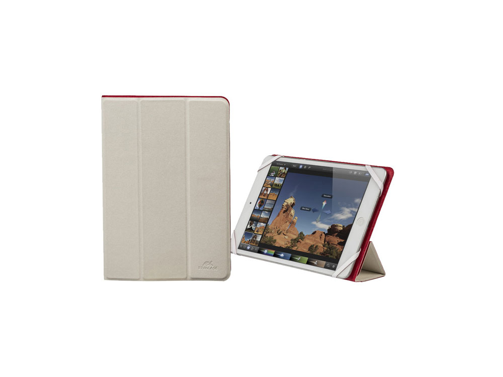 Универсальный чехол 3122 для планшетов 7-8, красный-белый-1