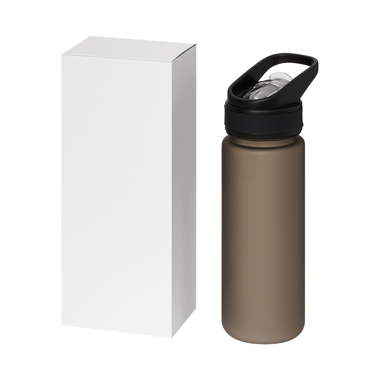 Бутылка для воды Форза (Forza), черная-10