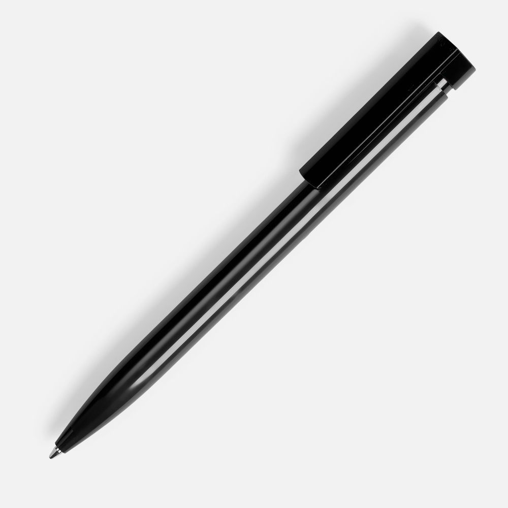 Ручка шариковая Liberty Polished, черная-0