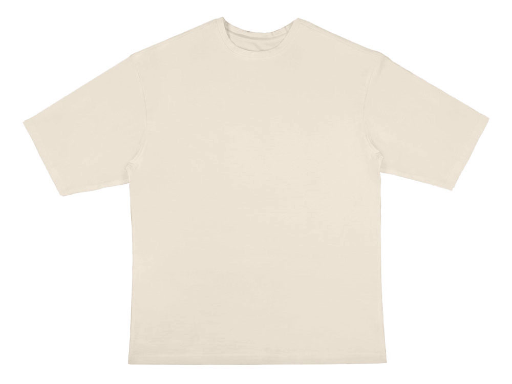 Футболка Berlin к/р оверсайз, 100% хлопок, 180гр, бежевый-12