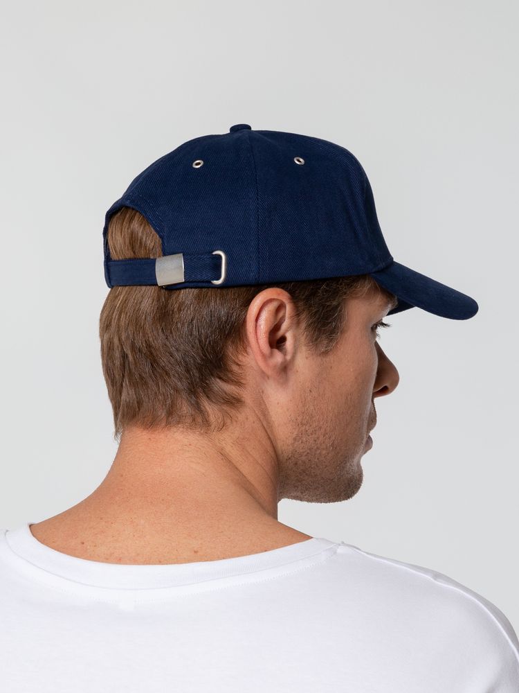 Бейсболка Standard, темно-синяя-3