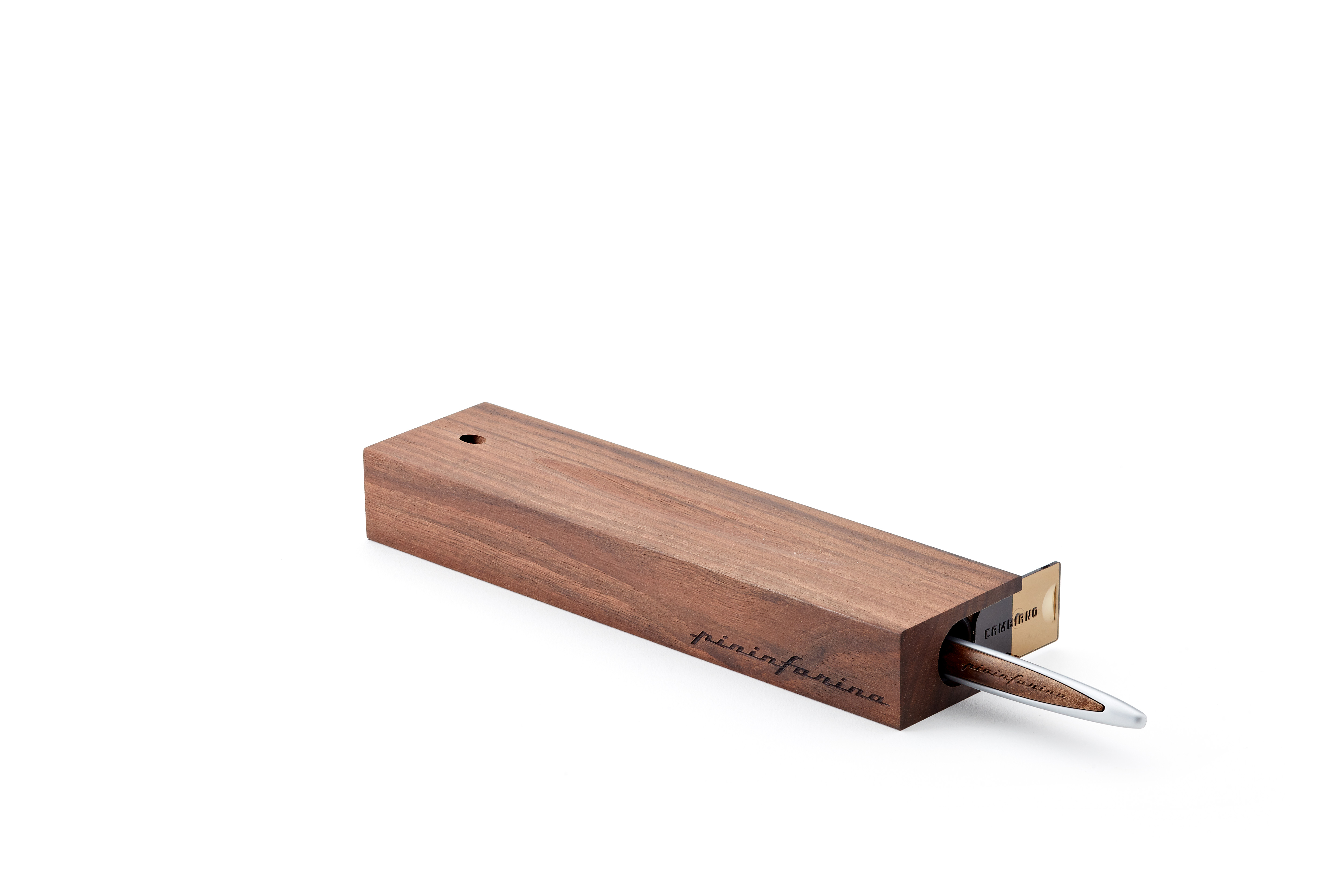 Вечная ручка Pininfarina Cambiano ALUMINIUM/WALNUT-5